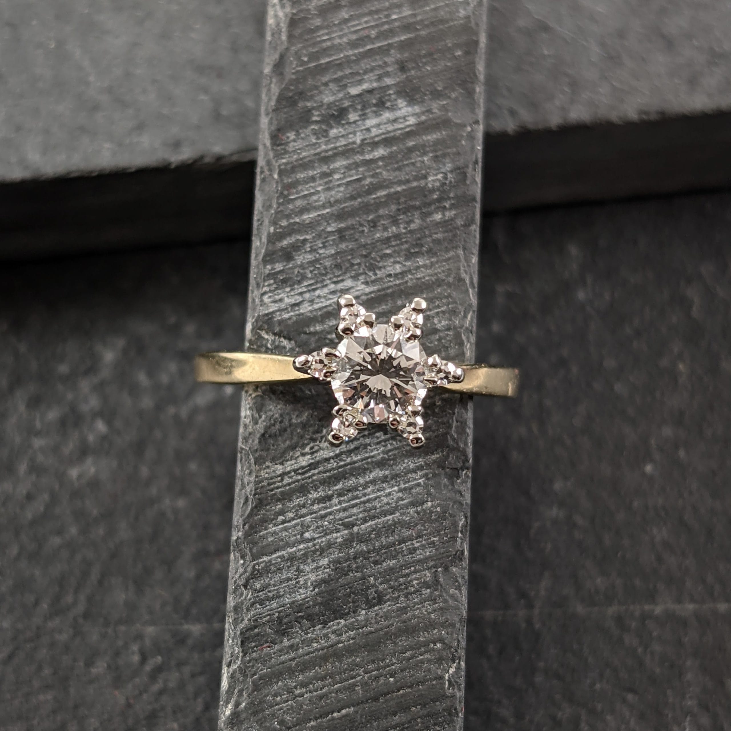 Antique Diamond Star Ring
